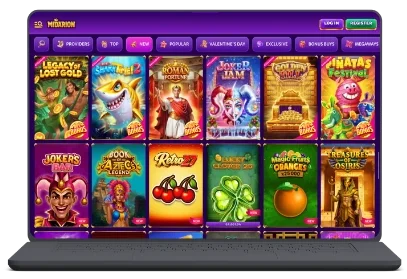 Midarion Kasino registrera