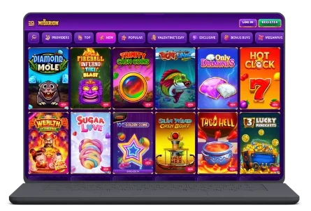 Midarion Kasino logga in